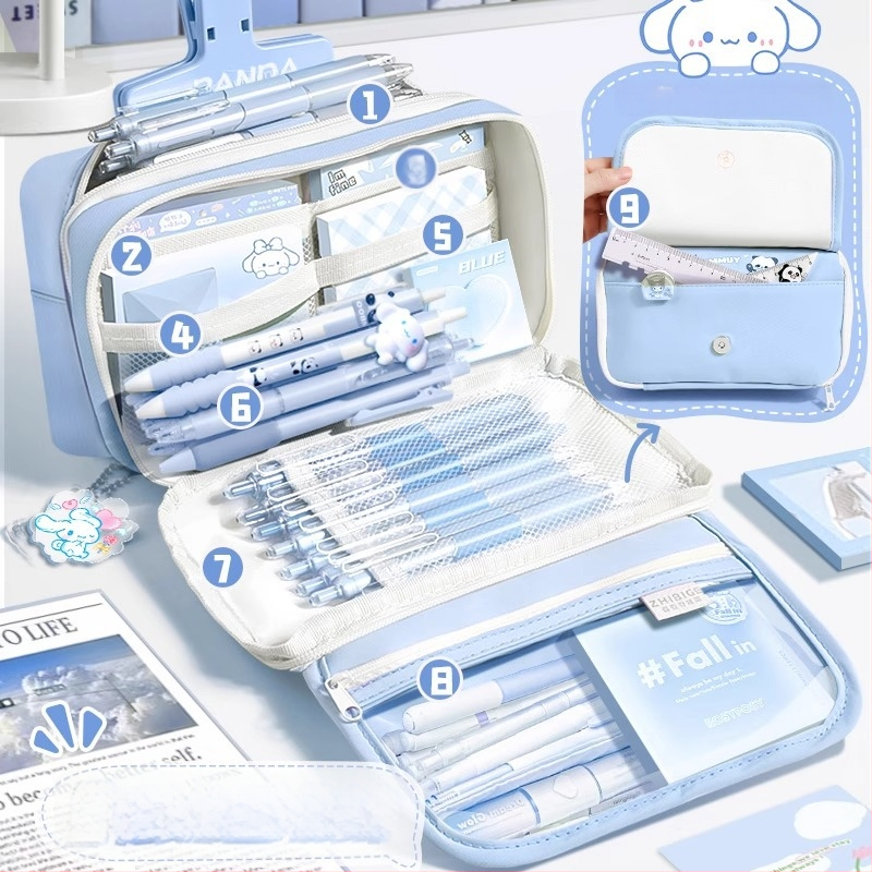 Meiteņu pildspalu maciņš – Oxford materiāls, korejas versijas stils (Zīmols: Other, Bez IP tiesībām)