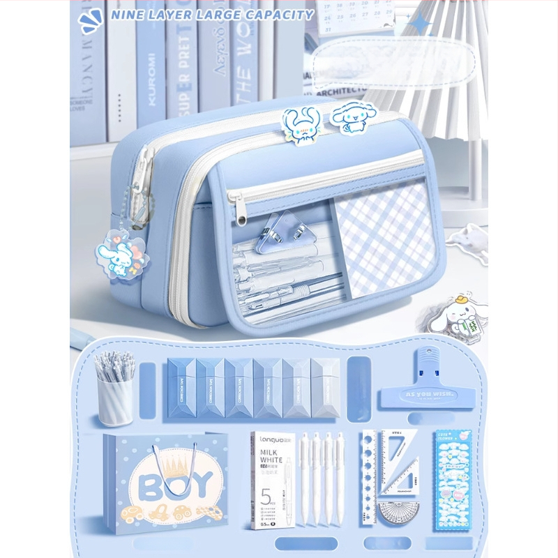 Meiteņu pildspalu maciņš – Oxford materiāls, korejas versijas stils (Zīmols: Other, Bez IP tiesībām)