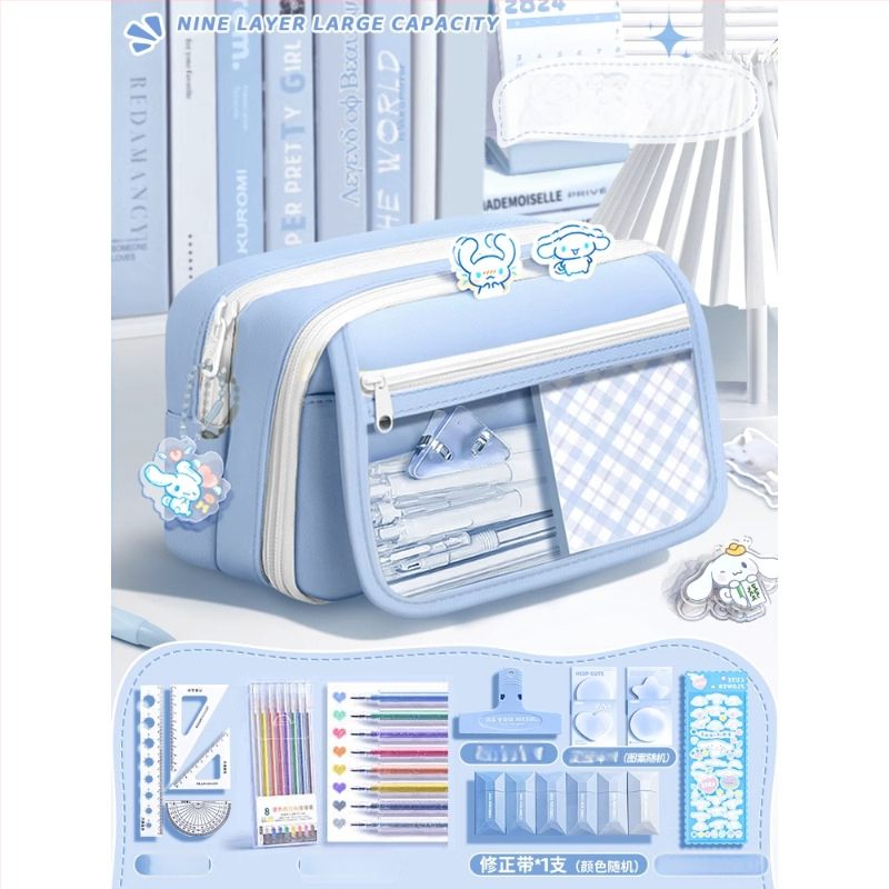 Meiteņu pildspalu maciņš – Oxford materiāls, korejas versijas stils (Zīmols: Other, Bez IP tiesībām)