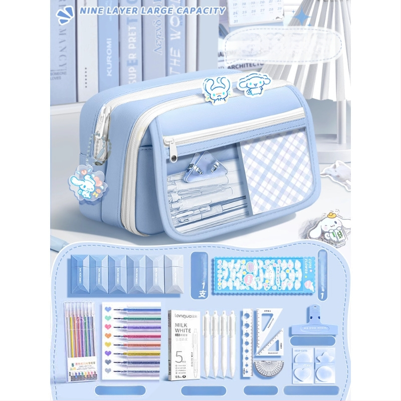 Meiteņu pildspalu maciņš – Oxford materiāls, korejas versijas stils (Zīmols: Other, Bez IP tiesībām)