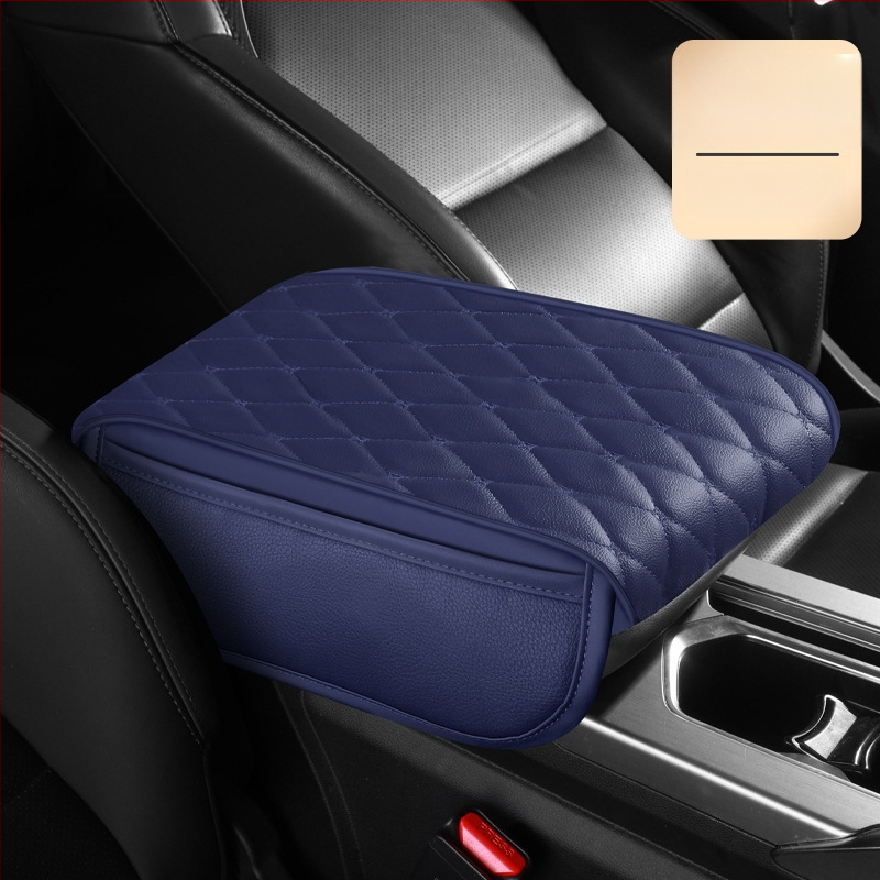 Universāls ādas rokas balsts ar sānu kabatām, memory foam, pielāgota apstrāde