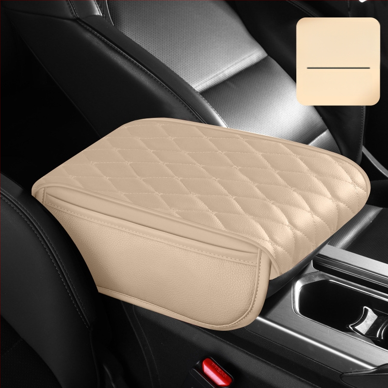 Universāls ādas rokas balsts ar sānu kabatām, memory foam, pielāgota apstrāde