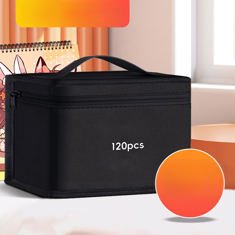 Marķieru soma no Oxford auduma, universāla skolēniem, ar roku zīmēta stila