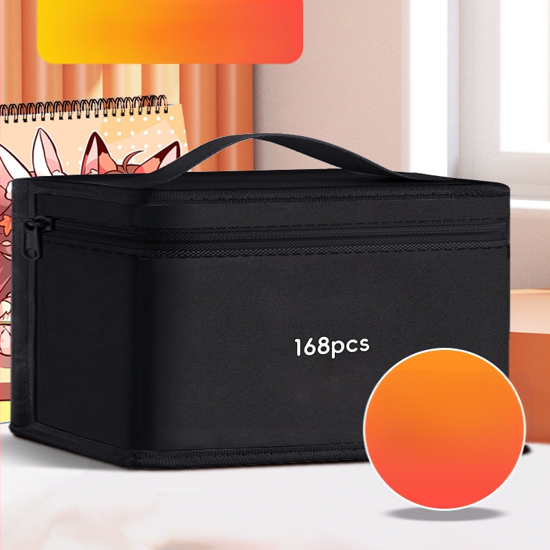 Marķieru soma no Oxford auduma, universāla skolēniem, ar roku zīmēta stila