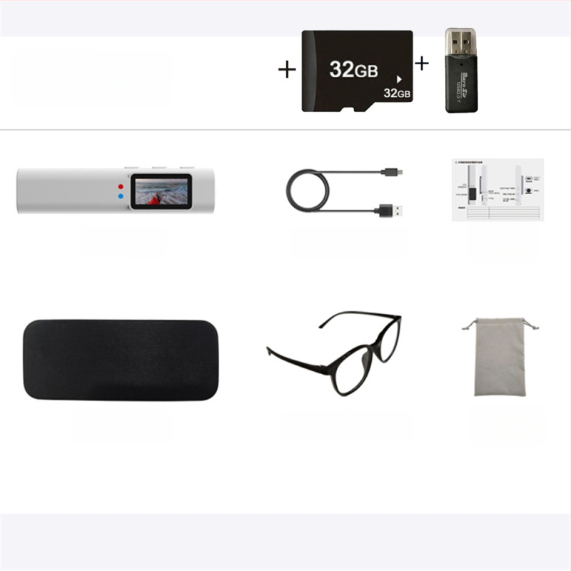 Ochelari S110 pentru înregistrare, montare pe cap – ramă din plastic, control tactil, rază wireless până la 5 m, lansare 2025