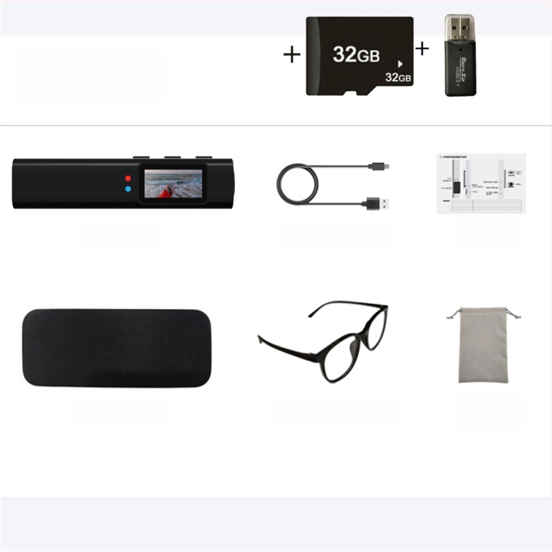 Ochelari S110 pentru înregistrare, montare pe cap – ramă din plastic, control tactil, rază wireless până la 5 m, lansare 2025