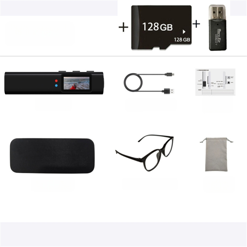 Ochelari S110 pentru înregistrare, montare pe cap – ramă din plastic, control tactil, rază wireless până la 5 m, lansare 2025