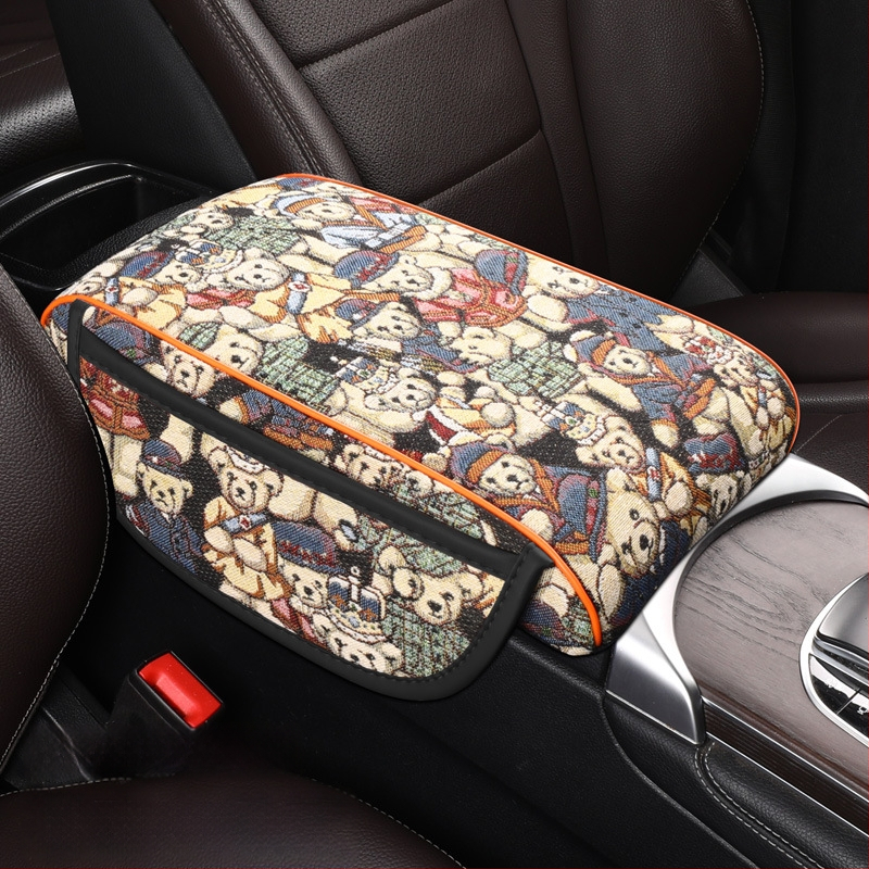 3D auduma rokas balsta spilvens, universāls automašīnas interjers Tianchen zīmols, centrālais uzglabāšanas spilvens