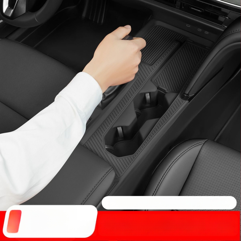 Silikona centrālās konsoles paliktnis Toyota Camry 24-25 – iekšējais dekors, skrāpējumu aizsardzība pārslēgšanas zonā