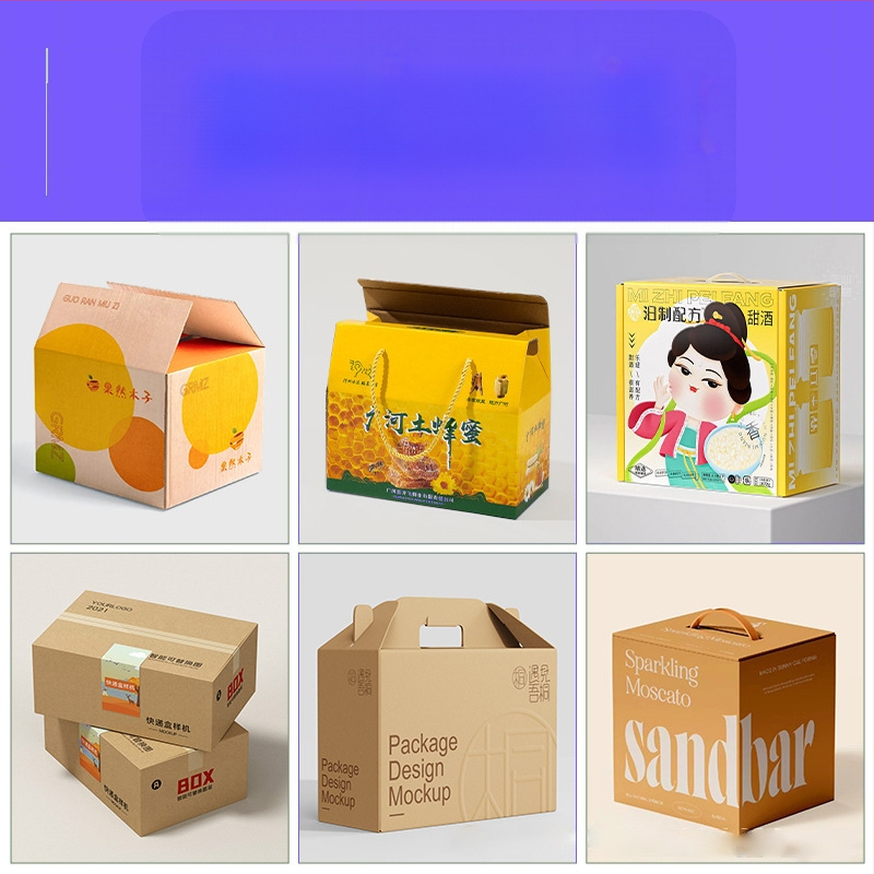 Персонализирана крафт кутия за опаковки с сгъваема конструкция, 350 gsm хартия, горещо щамповане, сребърно щамповане, UV печат и релеф — Tianli