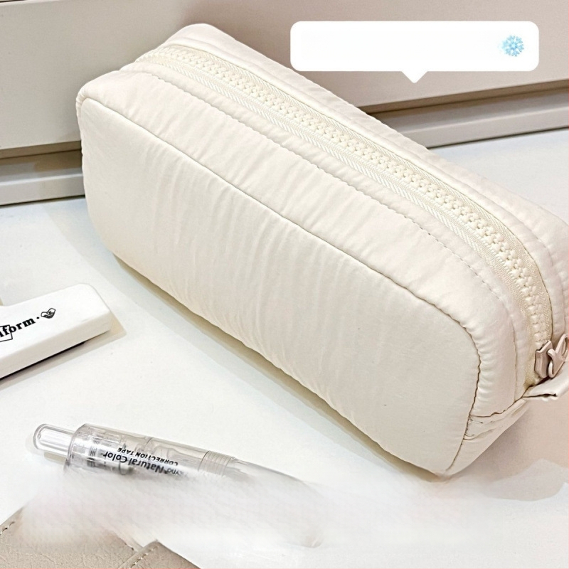 Pildspalvu maciņš ar lielu ietilpību, kvadrāta formā – Instagram stils (Zīmols: Other/other; Materiāls: Other; Dzimums: General purpose; IP atļauja: No; Stils: Ins style)