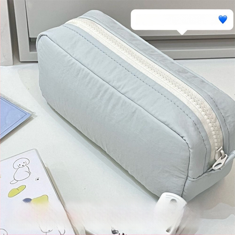 Pildspalvu maciņš ar lielu ietilpību, kvadrāta formā – Instagram stils (Zīmols: Other/other; Materiāls: Other; Dzimums: General purpose; IP atļauja: No; Stils: Ins style)