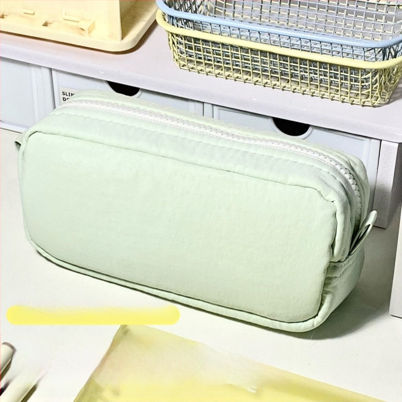 Pildspalvu maciņš ar lielu ietilpību, kvadrāta formā – Instagram stils (Zīmols: Other/other; Materiāls: Other; Dzimums: General purpose; IP atļauja: No; Stils: Ins style)