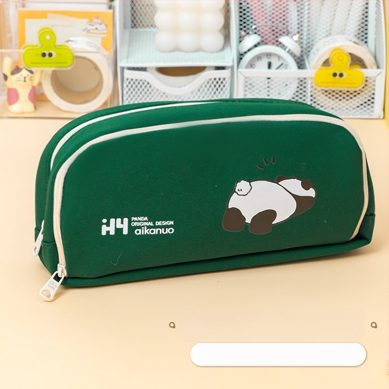 Zīmuli maciņš kolēģiju stilā ar karikatūru dizainu, japāņu stils — audums, universāls, zīmols Other