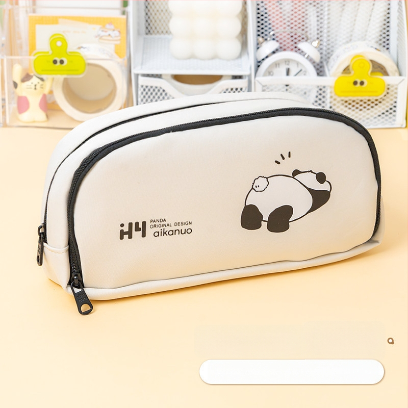 Zīmuli maciņš kolēģiju stilā ar karikatūru dizainu, japāņu stils — audums, universāls, zīmols Other