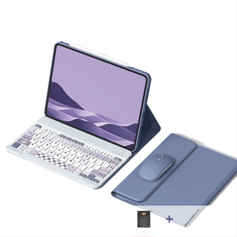 Zaštitna futrola s tipkovnicom za Apple iPad Pro 11, 11‑tipkovnica s numeričkim keypadom, Bluetooth, crtani dizajn