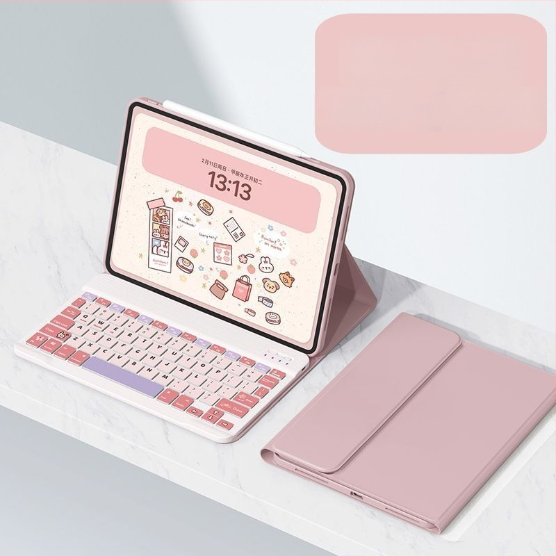 Zaštitna futrola s tipkovnicom za Apple iPad Pro 11, 11‑tipkovnica s numeričkim keypadom, Bluetooth, crtani dizajn