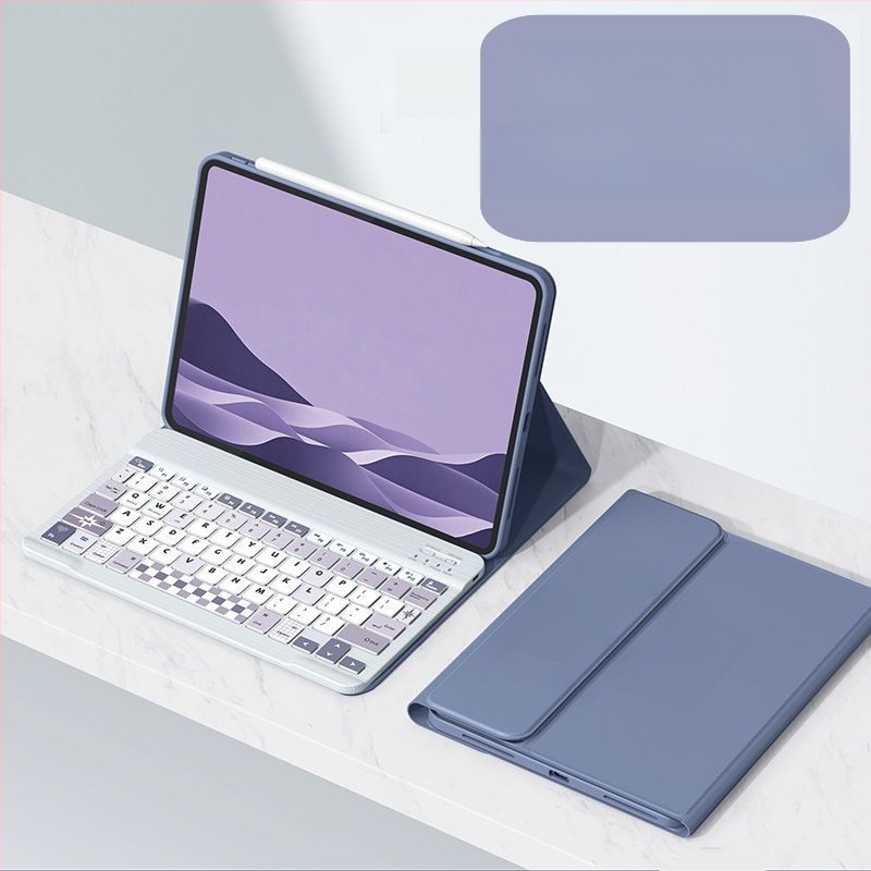 Zaštitna futrola s tipkovnicom za Apple iPad Pro 11, 11‑tipkovnica s numeričkim keypadom, Bluetooth, crtani dizajn