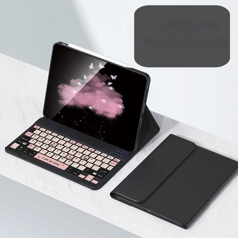 Zaštitna futrola s tipkovnicom za Apple iPad Pro 11, 11‑tipkovnica s numeričkim keypadom, Bluetooth, crtani dizajn