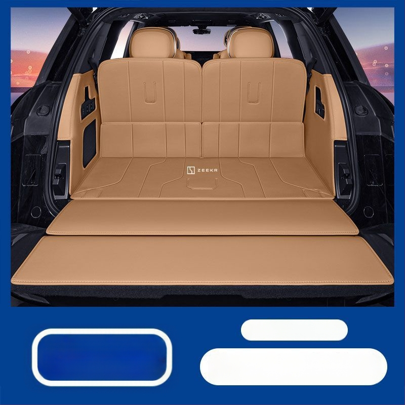 Zeekr 9X bagāžnieka paklājs ar apkārtējo aizsardzību un aizmugures sēdekļa aizsardzību, elpojošs iekšējais piederums, iespēja logotipu drukāšanai