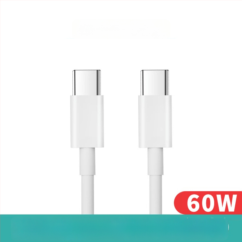 Pletots USB-C uz USB-C datu kabelis, 60W ātrā uzlāde, saderīgs ar iPhone 15