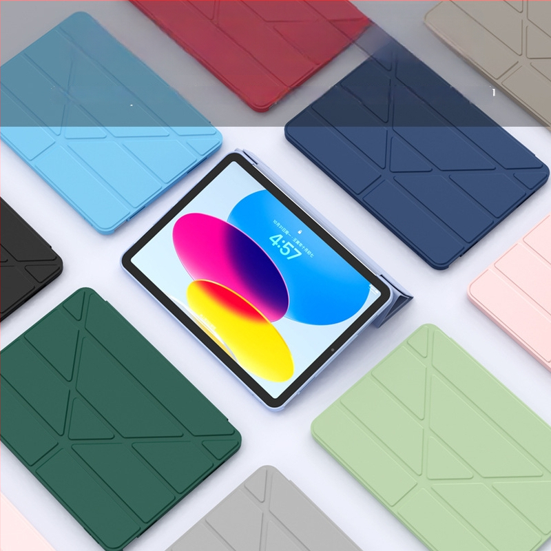 Zaštitna futrola za iPad Air 11 inča, potpuna zaštita, mekani kućište, protiv padova, PU materijal