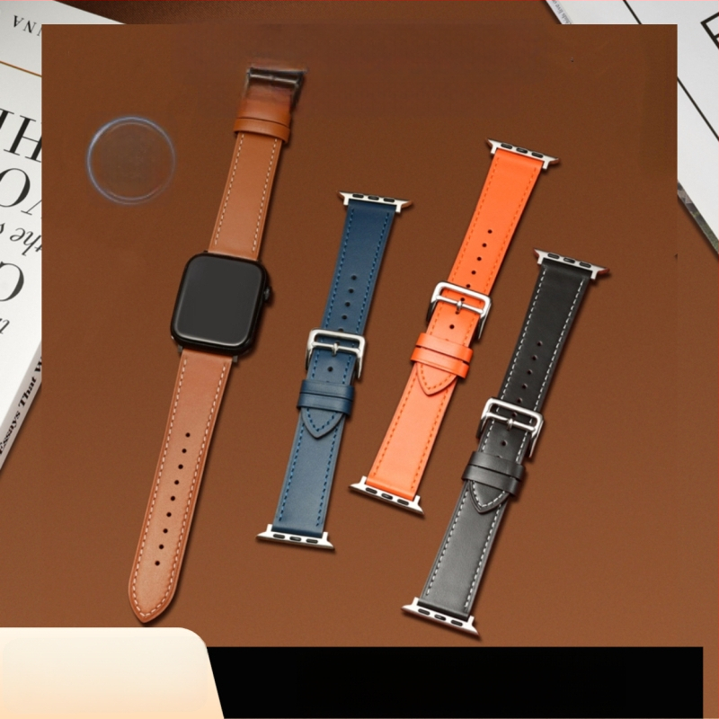 Kaiš za Apple Watch, 22 mm, koža prvog sloja goveda, službeni model, svestran