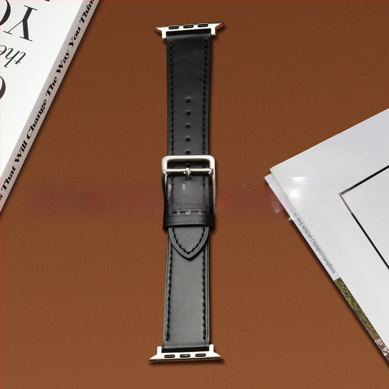 Kaiš za Apple Watch, 22 mm, koža prvog sloja goveda, službeni model, svestran