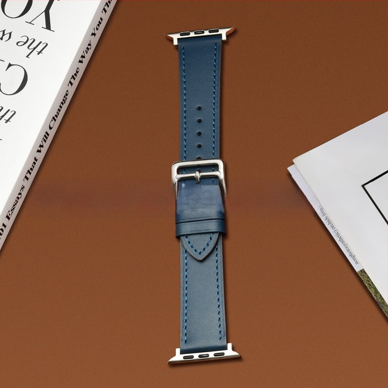 Kaiš za Apple Watch, 22 mm, koža prvog sloja goveda, službeni model, svestran