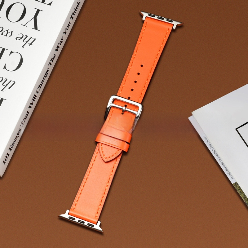 Kaiš za Apple Watch, 22 mm, koža prvog sloja goveda, službeni model, svestran