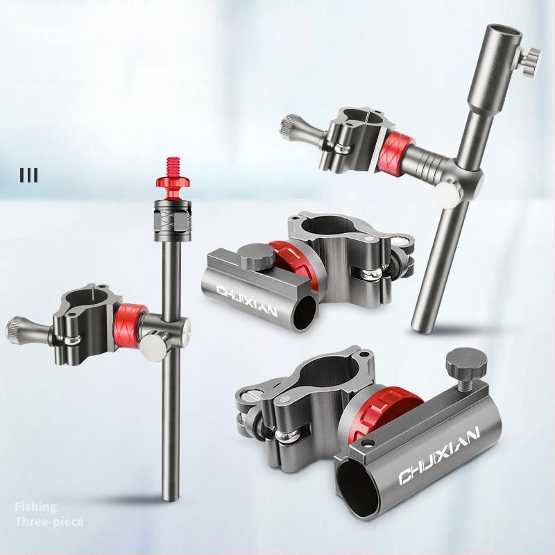 Qianrui аксесоари за риболовно столче – алуминиева сплав компоненти, тричленен комплект, произведено в Китай
