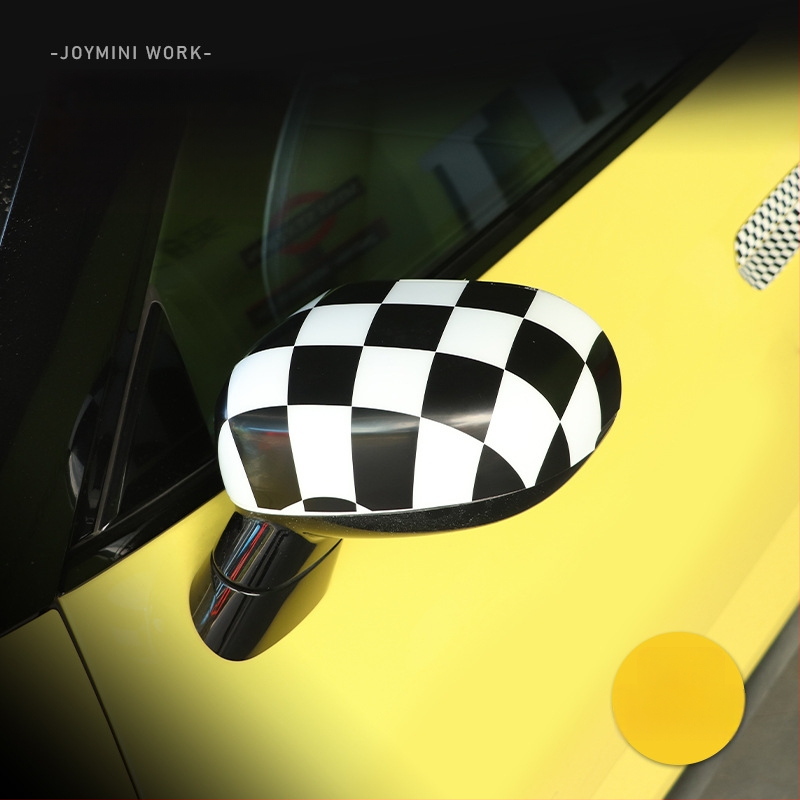 BMW Mini išorinis veidrodžio gaubtas, Union Jack lipdukas, ABS plastiko dekoratyvinis gaubtas