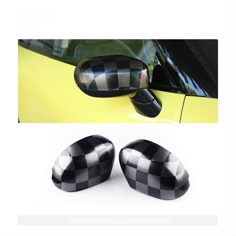 BMW Mini išorinis veidrodžio gaubtas, Union Jack lipdukas, ABS plastiko dekoratyvinis gaubtas