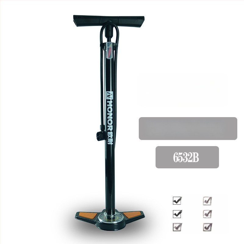 Onai augstas spiediena velosipēdu sūknis ar manometru, dzelzs pneimatiskais cilindrs, pielāgota apstrāde, licencēta privātā zīmola