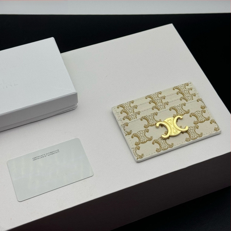 Καρτοθήκη από γνήσιο δέρμα κορυφαίας ποιότητας με μοτίβο γραμμάτων — Ευρωπαϊκό-Αμερικανικό ρετρό στυλ