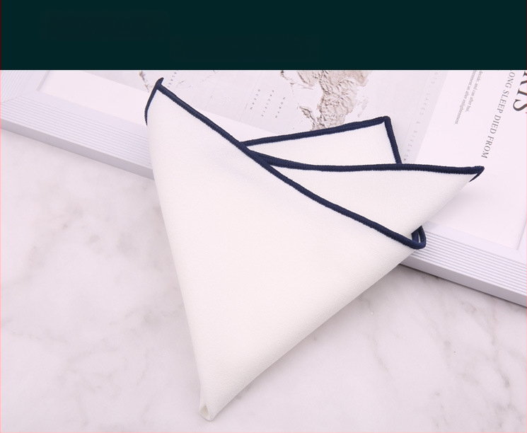 Kabatas lakatiņš no kokvilnas, vienkrāsains, jacquard, stilīgs