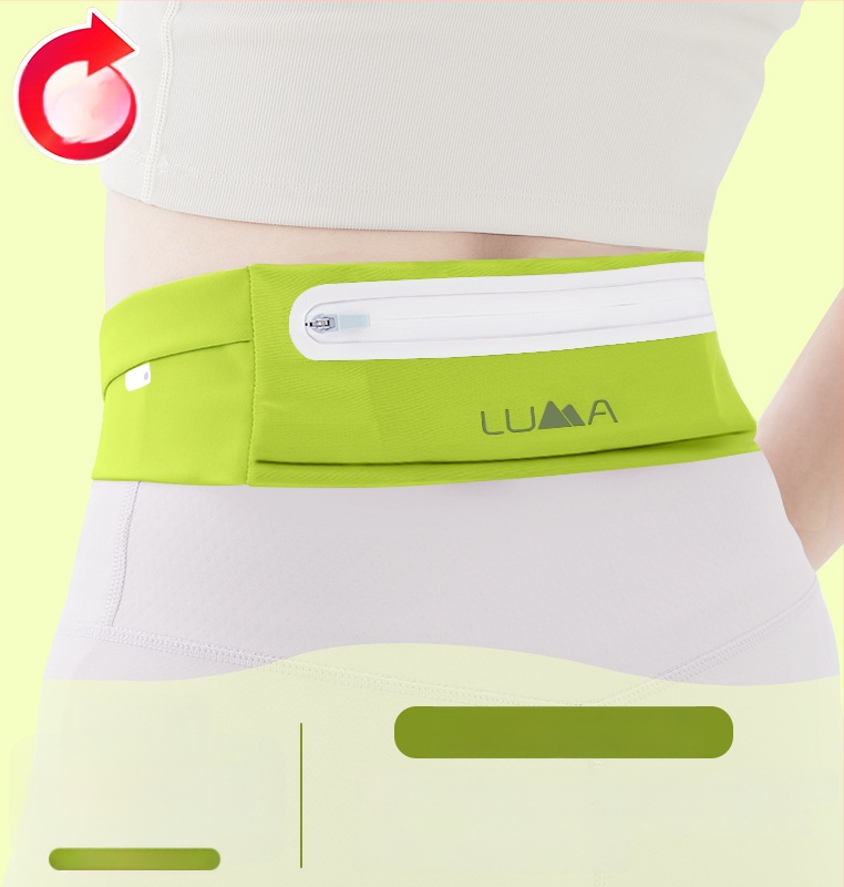 Sport derék táska – Uniszex, Nylon, Vízálló, Ultra könnyű, Kültéri sportokhoz