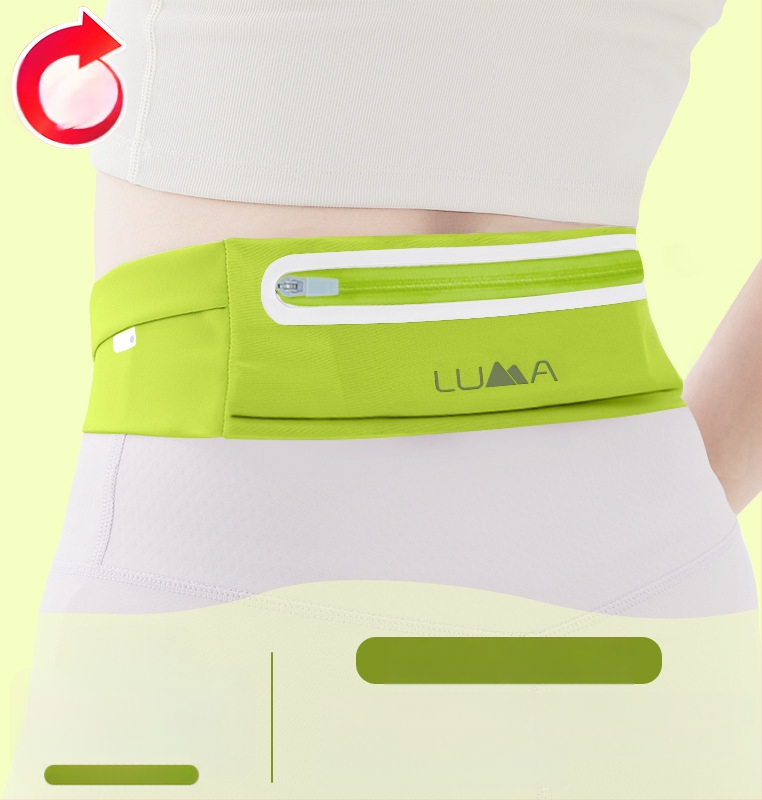 Sport derék táska – Uniszex, Nylon, Vízálló, Ultra könnyű, Kültéri sportokhoz