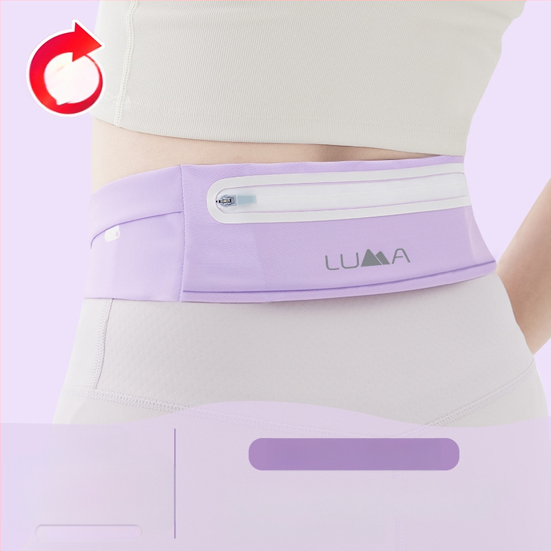 Sport derék táska – Uniszex, Nylon, Vízálló, Ultra könnyű, Kültéri sportokhoz