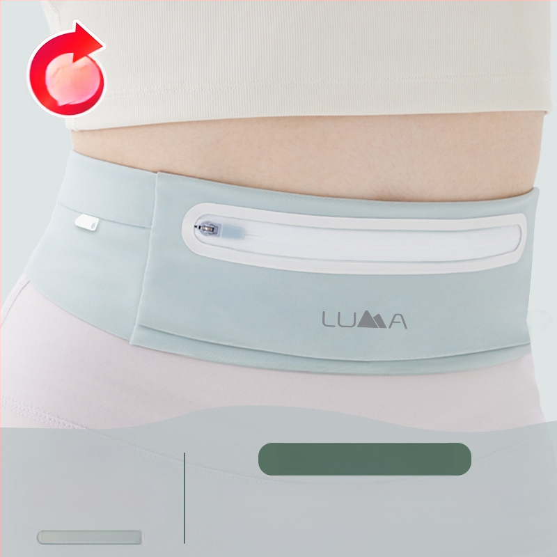 Sport derék táska – Uniszex, Nylon, Vízálló, Ultra könnyű, Kültéri sportokhoz