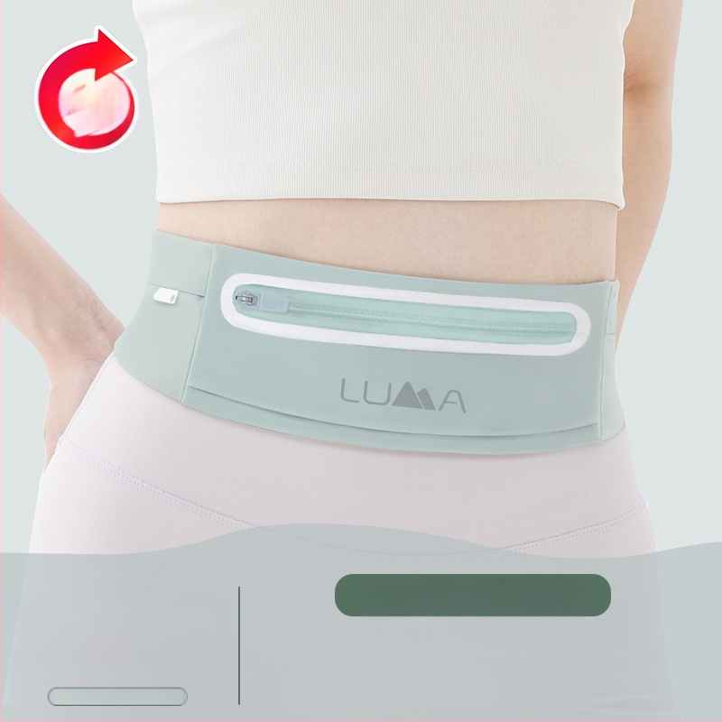 Sport derék táska – Uniszex, Nylon, Vízálló, Ultra könnyű, Kültéri sportokhoz