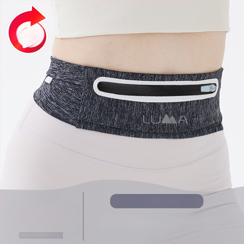 Sport derék táska – Uniszex, Nylon, Vízálló, Ultra könnyű, Kültéri sportokhoz