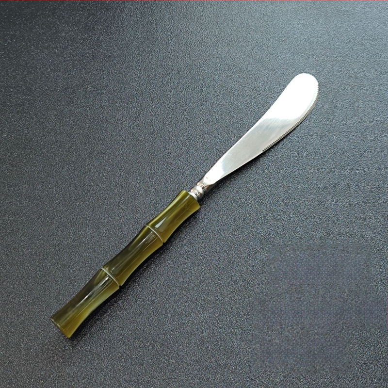 Kés, villa és kanál készlet – kézzel készített 304 rozsdamentes acélból, bambusz-összekapcsolódás dizájn, tükrös felület, új kínai stílus