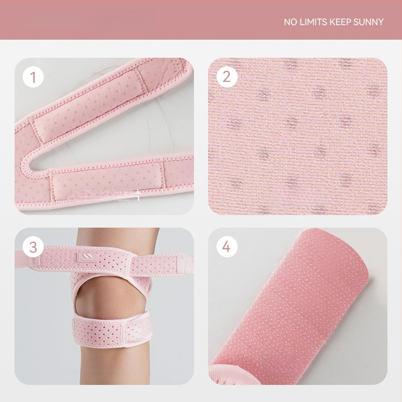 Наколенка за патела за спорт с спандекс — защита на коляното при катерене, бягане, походи и волейбол