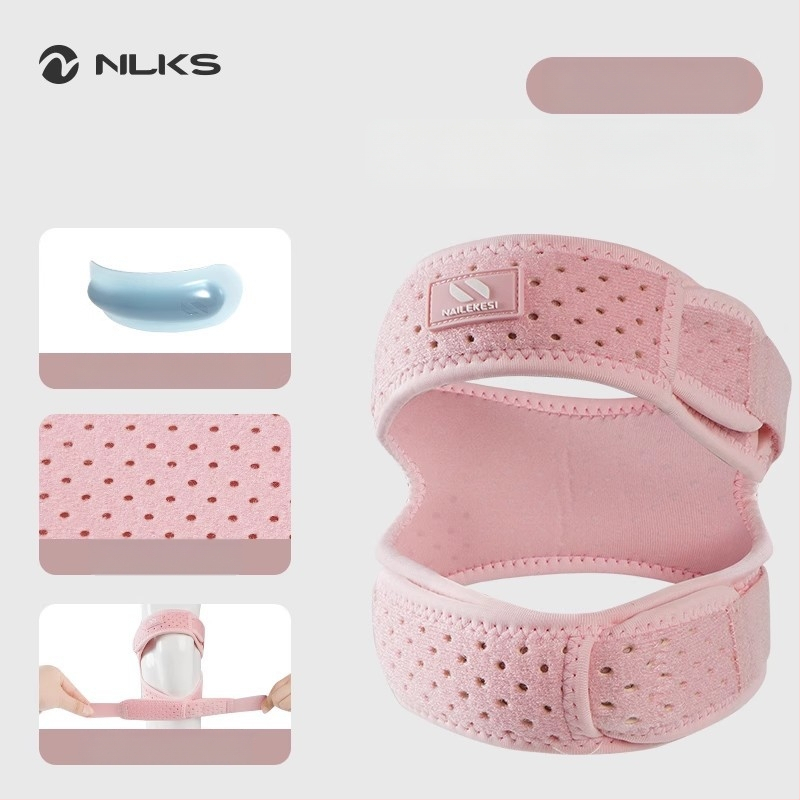 Наколенка за патела за спорт с спандекс — защита на коляното при катерене, бягане, походи и волейбол