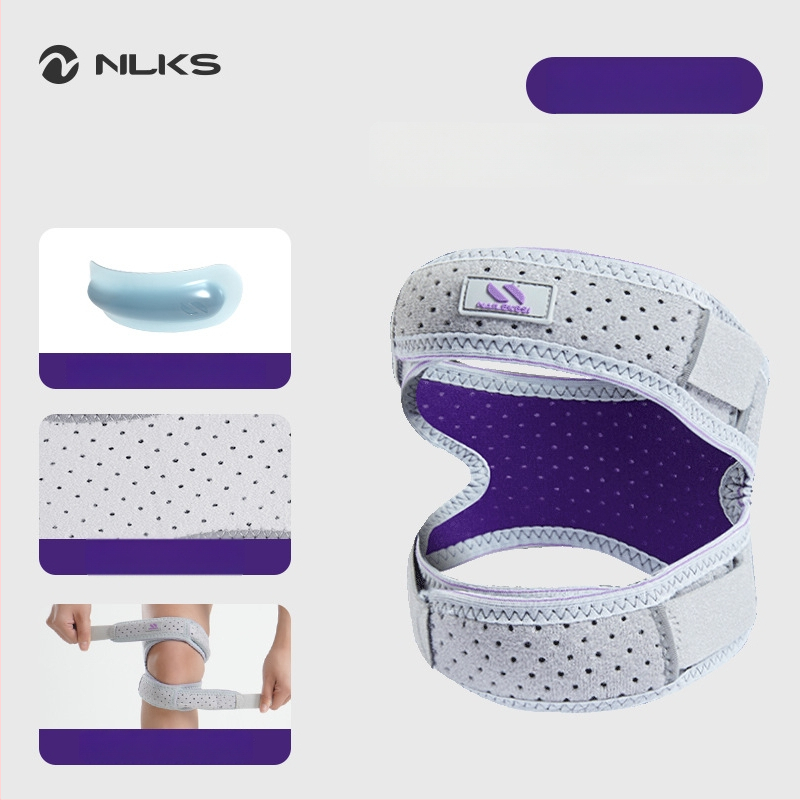 Наколенка за патела за спорт с спандекс — защита на коляното при катерене, бягане, походи и волейбол