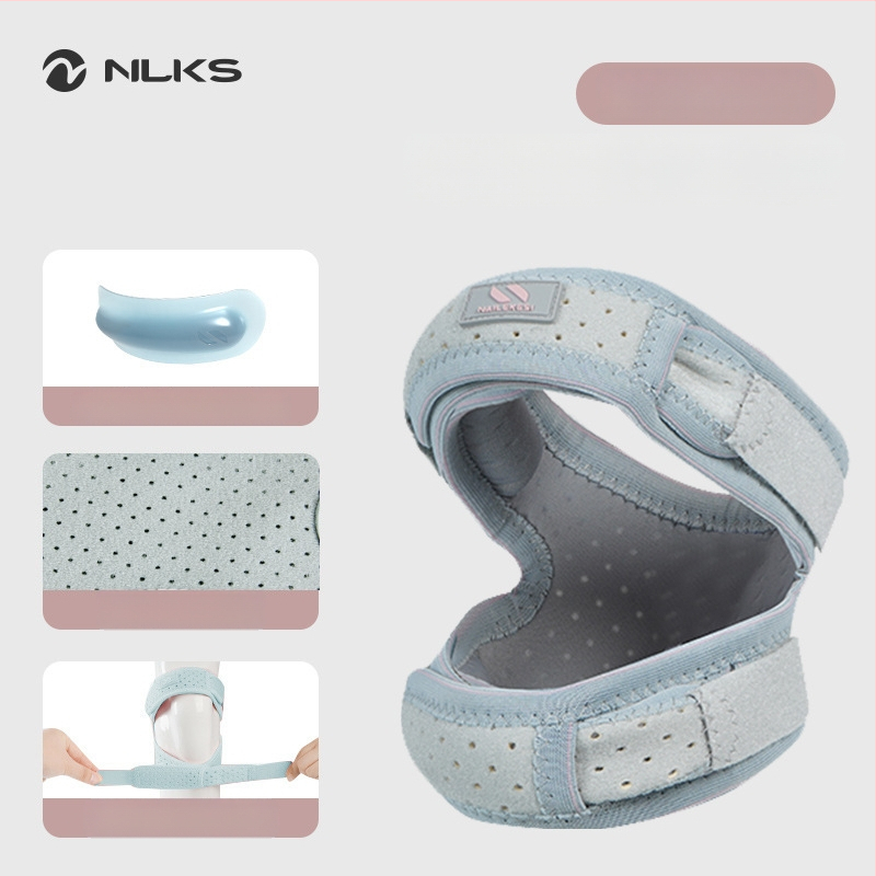 Наколенка за патела за спорт с спандекс — защита на коляното при катерене, бягане, походи и волейбол