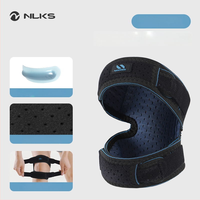 Наколенка за патела за спорт с спандекс — защита на коляното при катерене, бягане, походи и волейбол