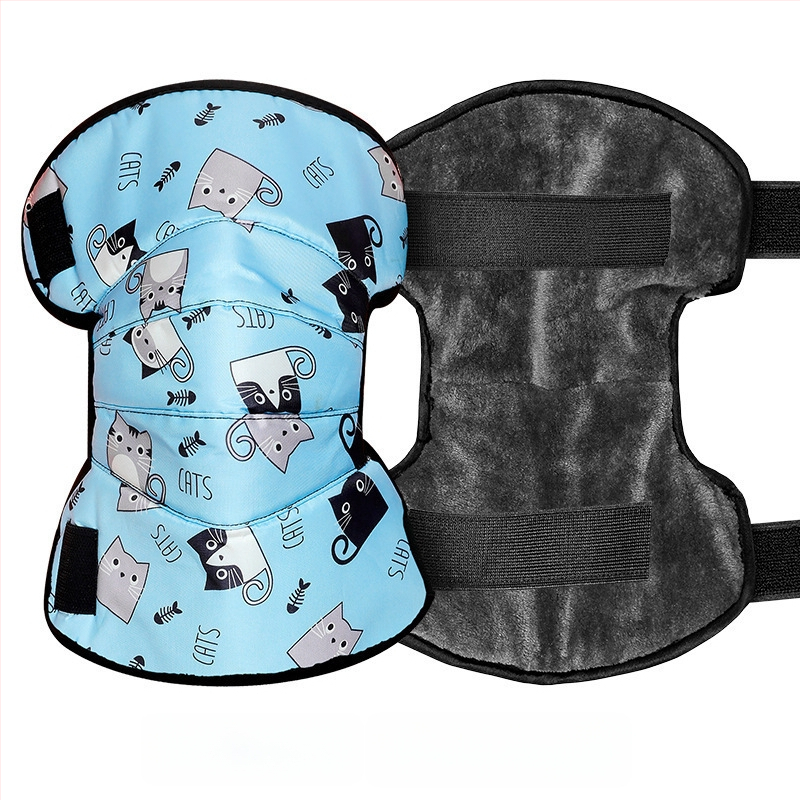 Зимни детски протектори за колене — дебели и ветроустойчиви за каране на велосипед и електрически превозни средства