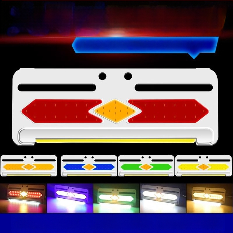 Странично COB LED осветление за камиони, 24V/12V, 8W, 5000K, 50 000 ч, голямо ултратънко